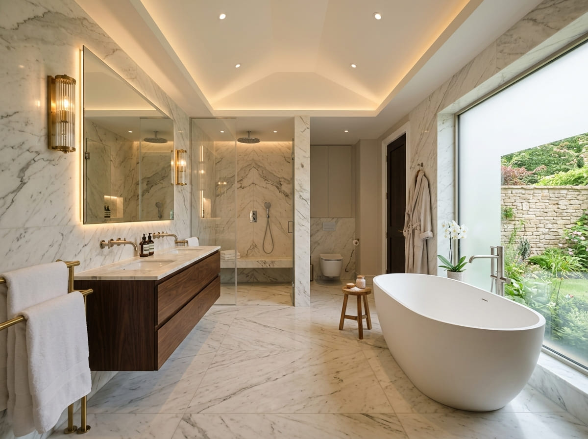 Custom Bathroom Renovation in Allen